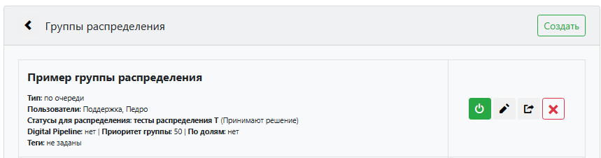 Список групп